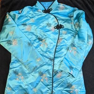 Satin Brocaded Jacket. Unbranded women's large.